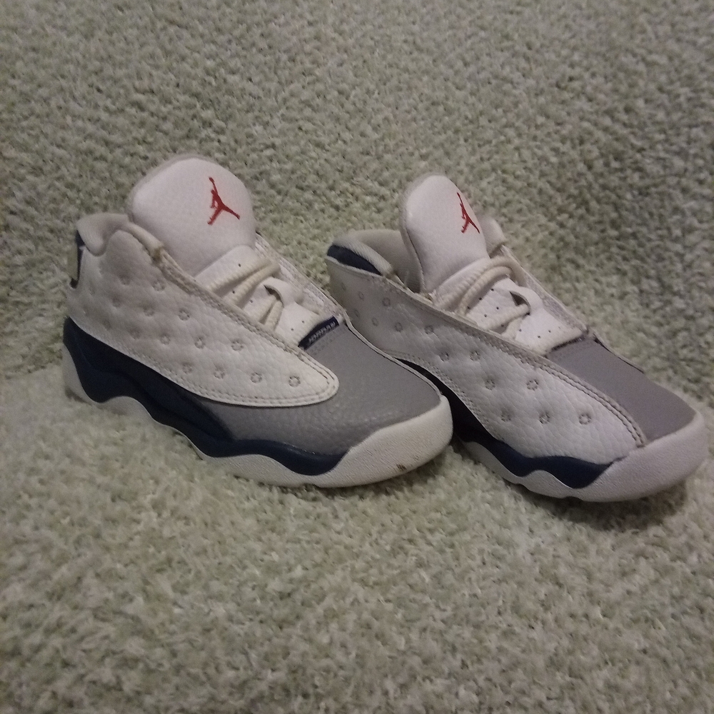 Jordan White and Gray Sneakers Premium Design